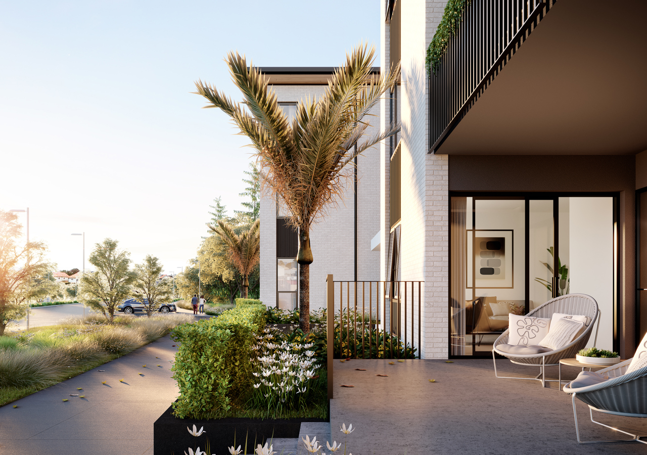 Edgewater Apartment Balcony Hobsonville Point