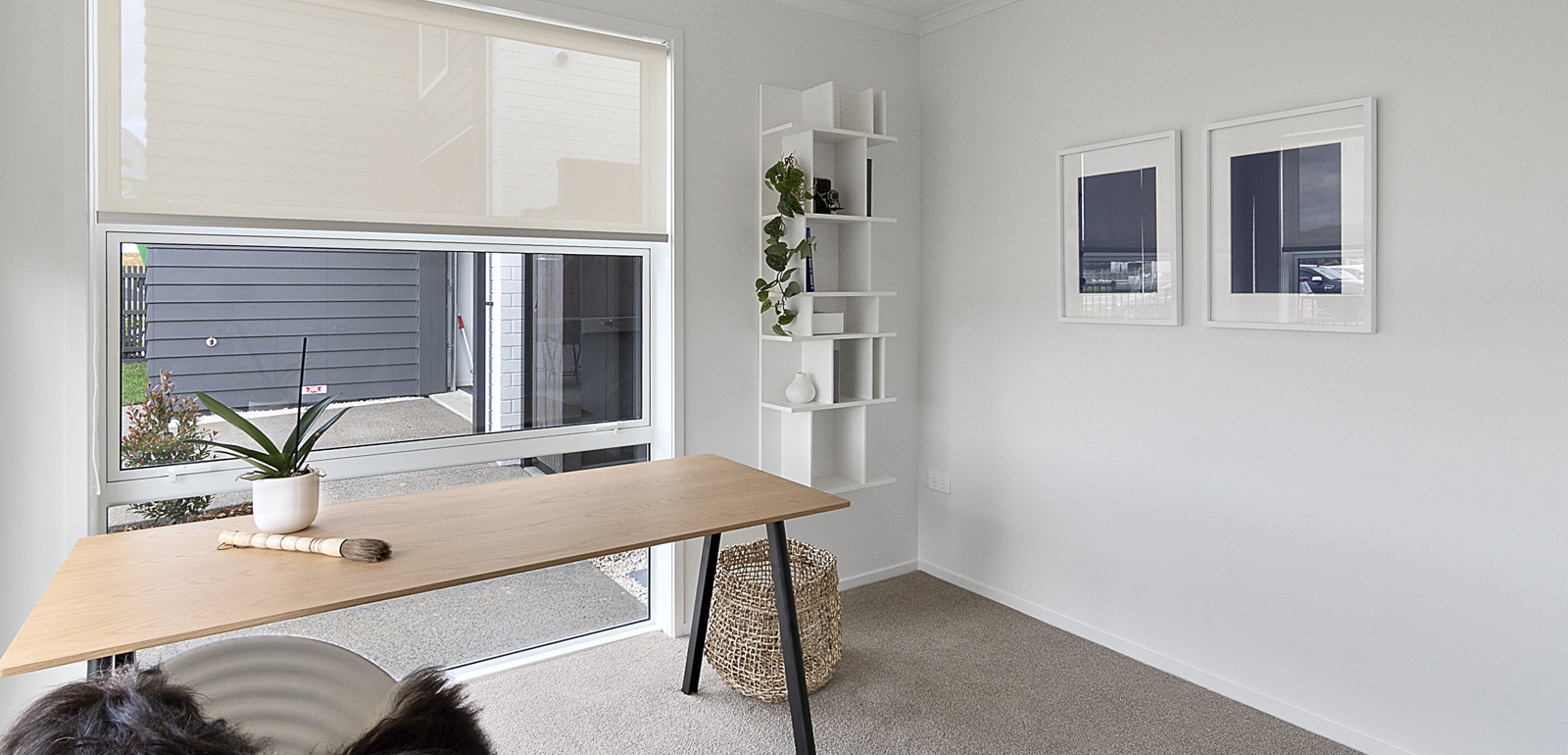 Office area of Classic Builders Showhome in Hunua Views Auckland