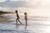 kids playing on beach Hunua Views